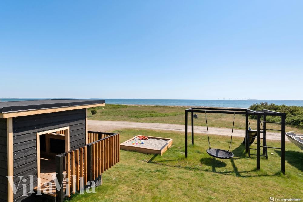 Stort utbud av utomhusaktiviteter vid lyxhus nr 606 i  Østjylland.