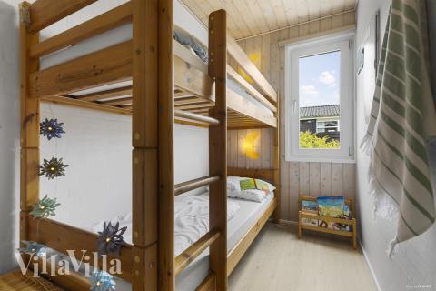 Vardagsrummet i lyxstuga nr 964.