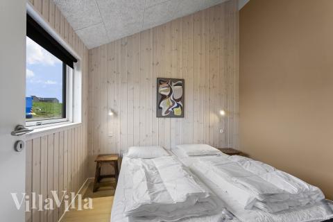 Det finns 12 sovplatser i lyxstuga nr 947