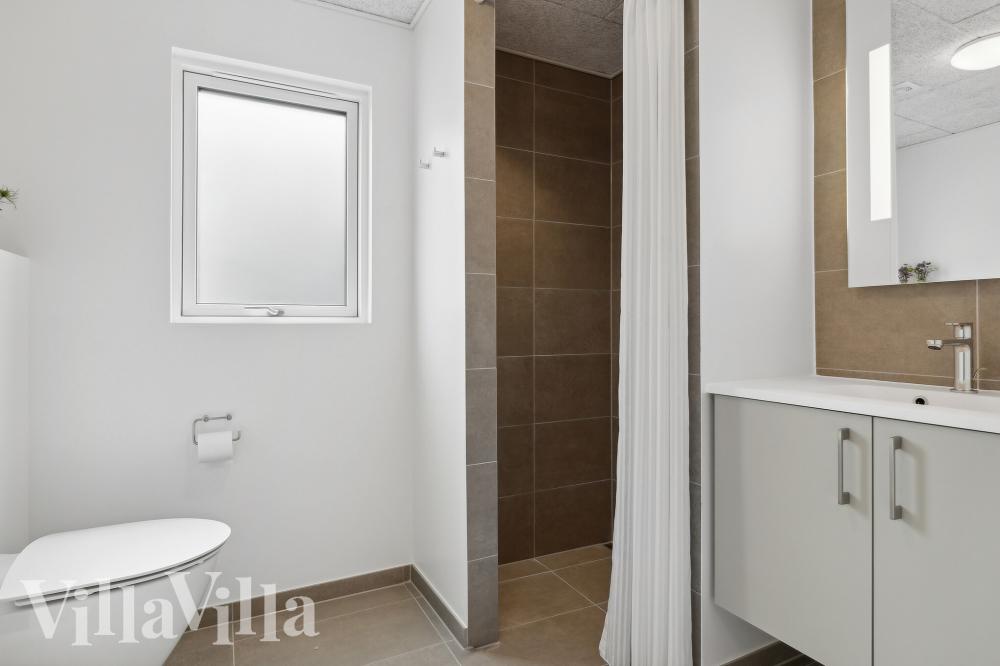 Ett av badrummen i lyxstuga nr 961
