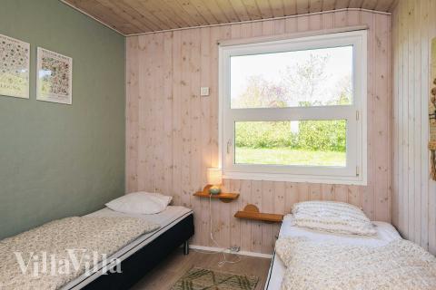 Det finns 14 sovplatser i lyxstuga nr 964