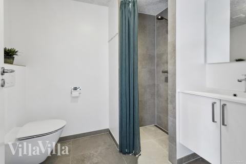 Ett av badrummen i lyxstuga nr 923