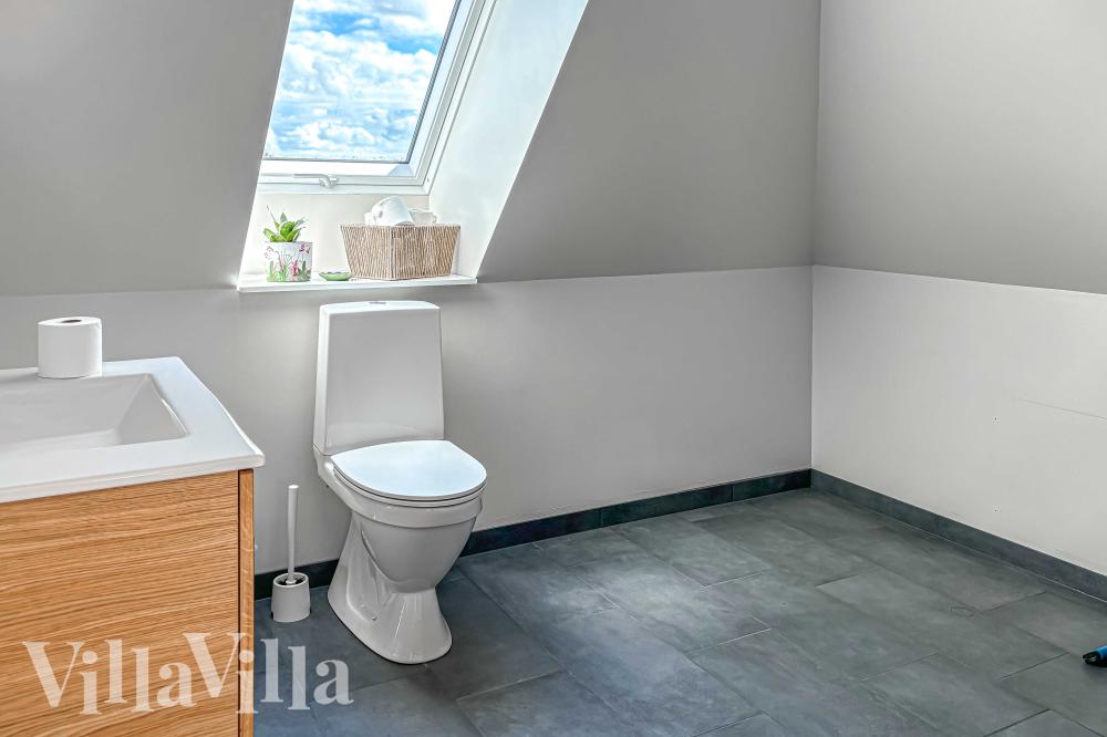 Ett av badrummen i lyxstuga nr 981