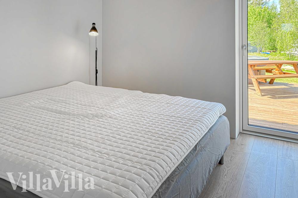 Det finns 14 sovplatser i lyxstuga nr 981
