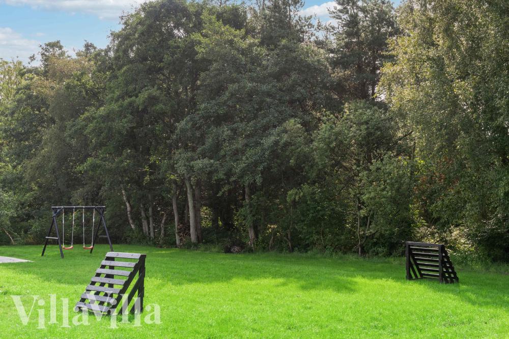 Stort utbud av utomhusaktiviteter vid lyxhus nr 1002 i  Østjylland.