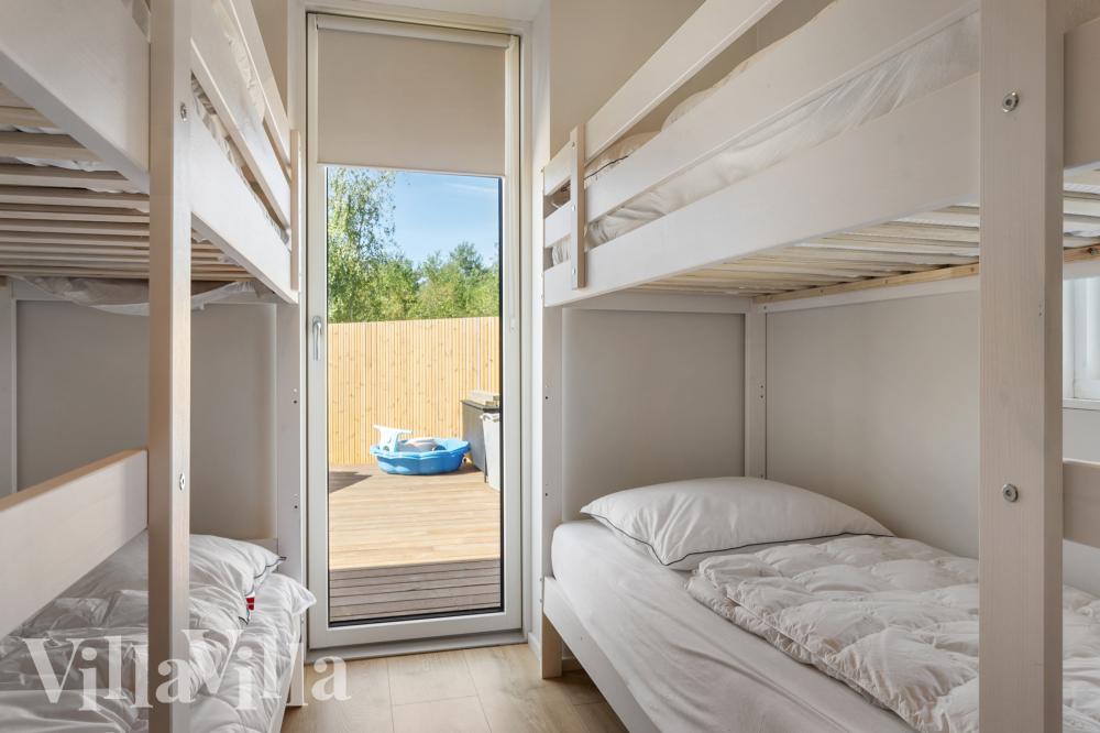 Det finns 14 sovplatser i lyxstuga nr 981
