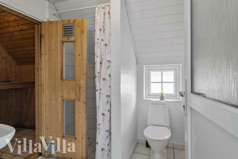 Ett av badrummen i lyxstuga nr 1005