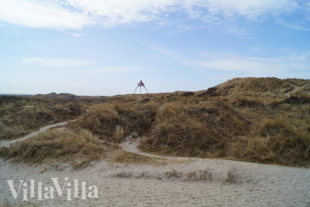 Stranden i närheten av lyxhus 1005.
