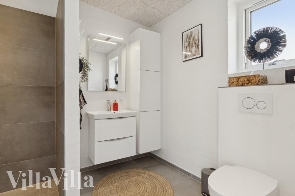 Ett av badrummen i lyxstuga nr 1022