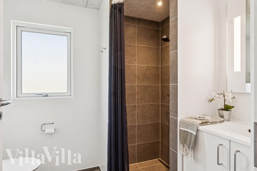 Ett av badrummen i lyxstuga nr 1020