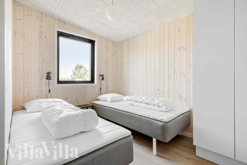 Det finns 16 sovplatser i lyxstuga nr 1014