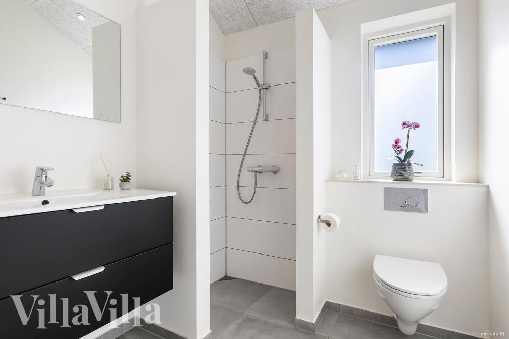 Ett av badrummen i lyxstuga nr 1029