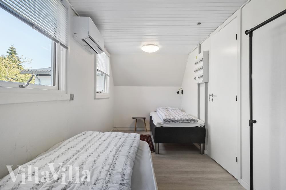 Sovrum i lyxstuga nr 1016 i Lolland/Falster/Møn