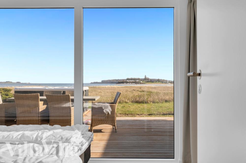 Sovrum i lyxstuga nr 1024 i Sydjylland